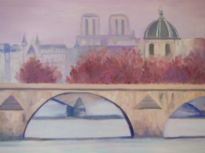Paris, The Seine by Anne Block