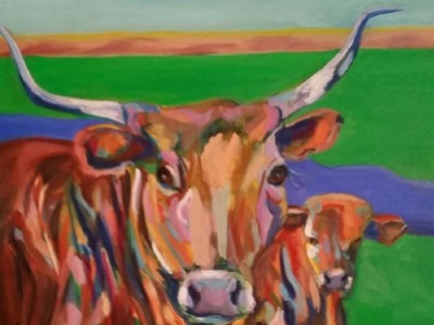 Gomer's Cows by Leslie Anthony