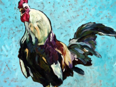 Rooster, VII by Gail Dee Guirreri Maslyk