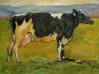 The Dairy Cow, I by Gail Dee Guirreri Maslyk