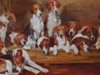 New Forrest Hounds aft Emmes by Dolly Buswell