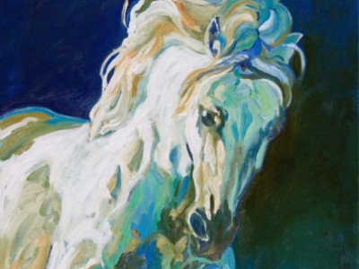 Andalusian Study, I by Gail Dee Guirreri Maslyk