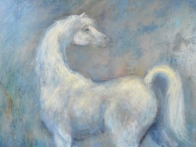 Grey Horse by Jill Garity