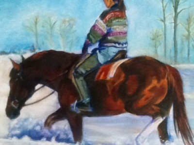 Simbalu's Winter work by Sue Lyman