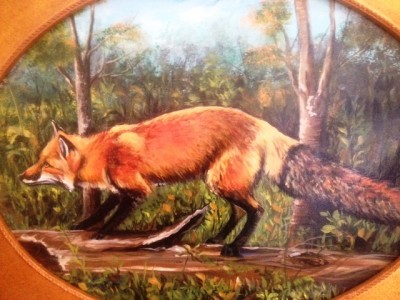 Crouching Fox by Debbie   Cadenas