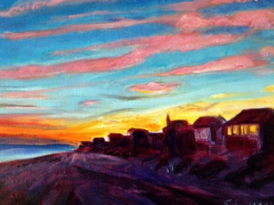 Atlantique Sunset by Sue Lyman