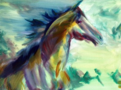 Horse Head by Diana Ray