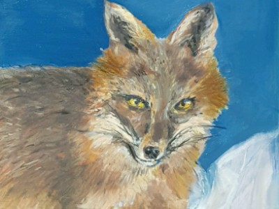 Wary Fox by Linda Malmgren