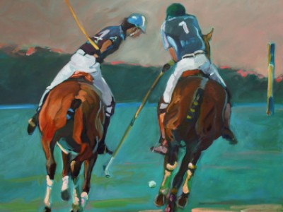 Banbury Cross Polo, I by Gail Dee Guirreri Maslyk