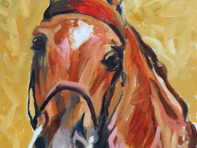 Saddlebred Study, I by Gail Dee Guirreri Maslyk