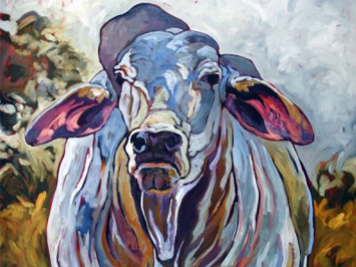 Brahman Bull, I by Gail Dee Guirreri Maslyk