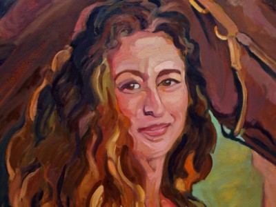 Untamed, a self portrait by Gail Dee Guirreri Maslyk
