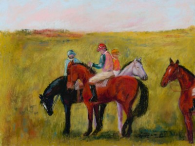 Four Horses by Nancy   Whitin