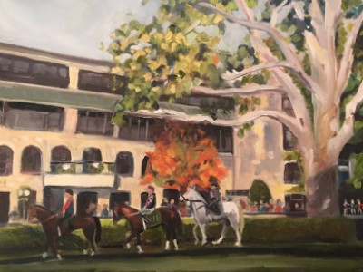 Keeneland Morning by Heidi   Vermeil