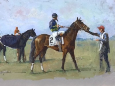 After the Race by Larry   Wheeler
