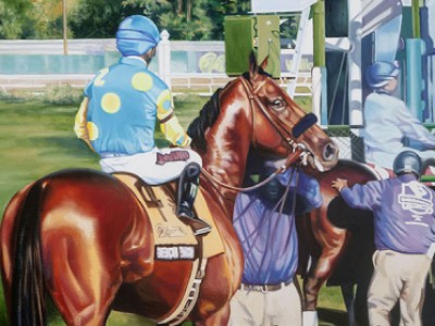 Gate to Glory - American Pharoah by Doreen   Irwin