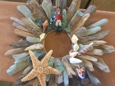 Driftwood Fox-hunter Wreath by Debbie   Cadenas