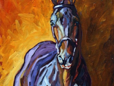 Carry On, A Holsteiner Stallion by Gail Dee Guirreri Maslyk