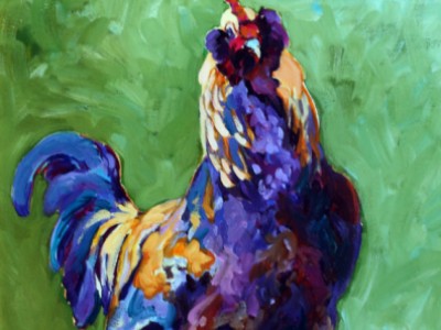 Rooster, VI by Gail Dee Guirreri Maslyk