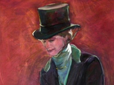 Sidesaddle Portrait, I by Gail Dee Guirreri Maslyk