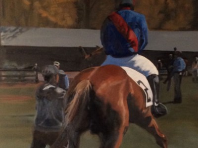 Rider Up at Middleburg Spring Races by Jennifer Sims