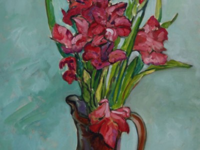 Gladiolas by Gail Dee Guirreri Maslyk