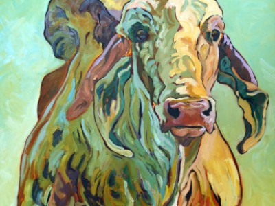 Brahman Bull,  V by Gail Dee Guirreri Maslyk