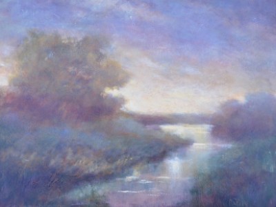 Daybreak At Water's Edge by Jill Garity