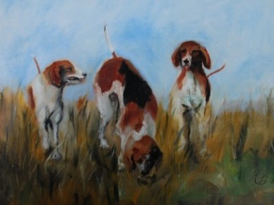 Three Hounds by Cody Leeser