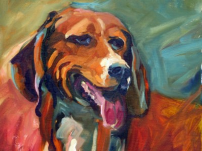 OCH Hound Study by Gail Dee Guirreri Maslyk