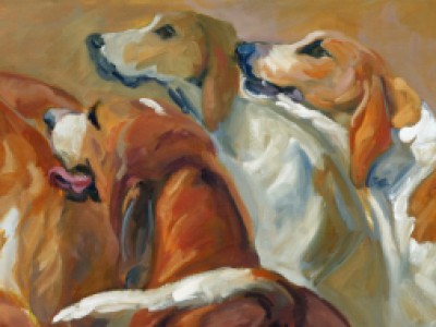 OCH Hounds, III by Gail Dee Guirreri Maslyk